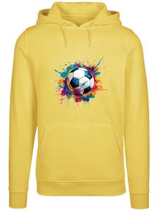 Свитер F4NT4STIC Bunte Fußball Grafik, желтый