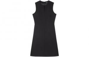 Женское черное платье без рукавов THEORY, черный