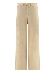 LOIS JEANS льняные брюки Марлен, нейтральный