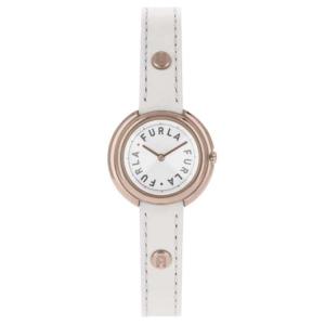 Furla Женские наручные часы с кварцевым механизмом и кожаным ремешком, белый циферблат 29 мм