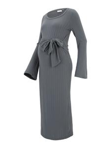 MAMALICIOUS Платье в темно-сером цвете