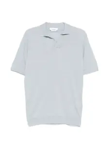 Футболка с V-образным вырезом Lardini, синий