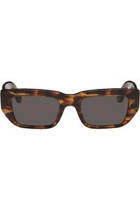 Солнцезащитные очки Ra Retrosuperfuture, цвет havana striata
