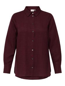 Блуза ONLY Carmakoma CARBAY, бордовый