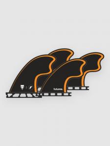 Комплект плавников Futures Fins Quad Tomo Figerglass Finne Set, orange