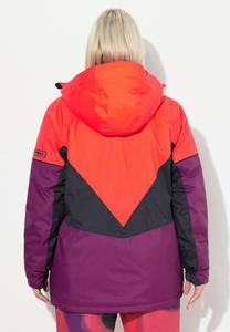 Легкая куртка HYPRAR PERFORMANCE COLORBLOCK Ulla Popken, коралловый