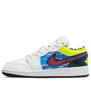 Кроссовки 1 низкие Air Jordan, белый