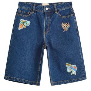 Быстрые джинсовые шорты Alémais, индиго