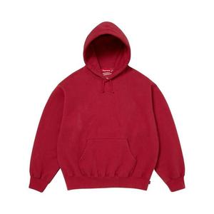 Толстовка Supreme Satin Appliqué Hooded Sweatshirt, Dark Red