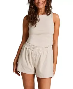 Hunkemoller пижамный трикотаж Hunkemöller, бежевый