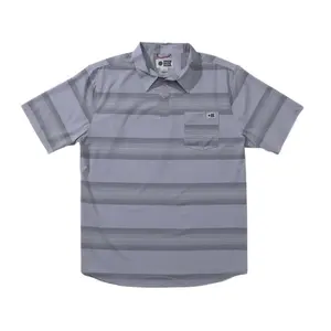 Поло с коротким рукавом Salty Crew Sundown perf tech, серый