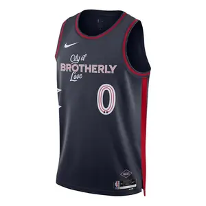 Майка Nike Dri-FIT NBA Swingman Jersey 2023/24 City Edition 'Philadelphia 76ers Tyrese Maxey', синий