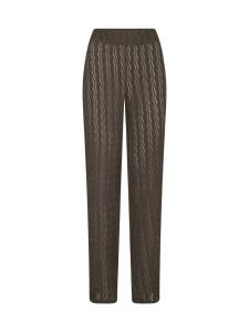 Обычные брюки Levete Room, темно-коричневый