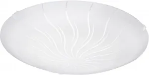 Потолочный светильник EGLO "MARGITTA 1" Ø 31,5 см, Высота: 10 см, белый/прозрачный