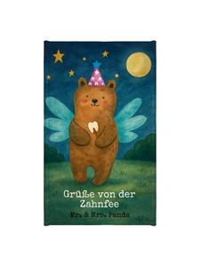 Mr. & Mrs. Panda Дизайн «Медвежонок из полотенца: Зубная фея» с надписью белого цвета