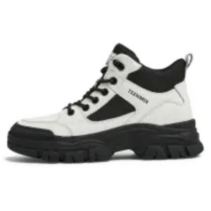 Teenmix Мартин Боутс женские черно-бежево-коричневые экрю-коричневые, цвет Ecru/Brown