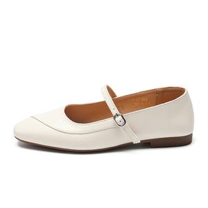 ZHR Туфли Мэри Джейн женские бежевые/коричневые/черные