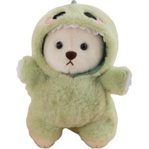 Милые плюшевые медведи трансформеры, высота 30см WADORN, Dinosaur Bear[Bear+Dinosaur Skin]