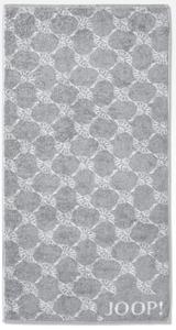 JOOP! Полотенце для душа 'Cornflower' в серебристо-сером, светло-сером