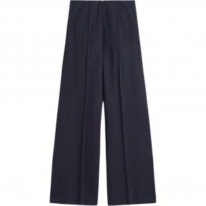COS Женские повседневные брюки темно-синего цвета