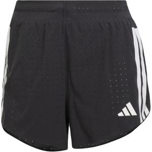 Adizero Беговые шорты с разрезом Adidas, черный