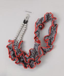 Сумка через плечо для смартфона с бисерной оборкой