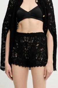 Хлопковые шорты Twinset, черный