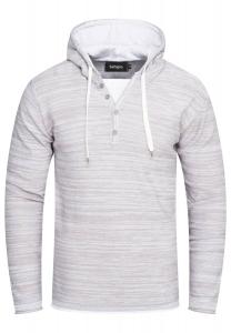 Behype Толстовка 'JOSHA' в сером цвете