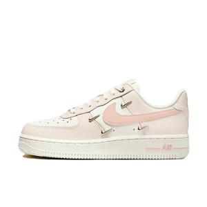 Nike Кроссовки Air Force 1 Slip с низким верхом для скейтборда, женские, белые, розовые
