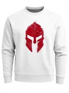 Neverless Свитшот 'Sparta 2' в белом цвете