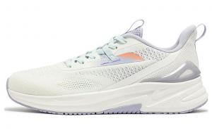 361° Женские беговые кроссовки с амортизацией, противоскользящей и износостойкой подошвой, низкие, бело-фиолетовые, цвет White Purple