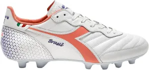 Бутсы Diadora Brasil Italy OG LT+ MDPU для твердого поля, белый