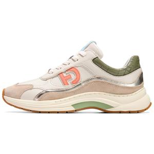 COLE HAAN Женские кроссовки с низким верхом и массивной подошвой, устойчивые к истиранию, бежевого цвета