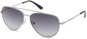 Женские солнцезащитные очки Harley-Davidson Metal Pilot в оправе из никелированного металла с эффектом состаривания, Silver