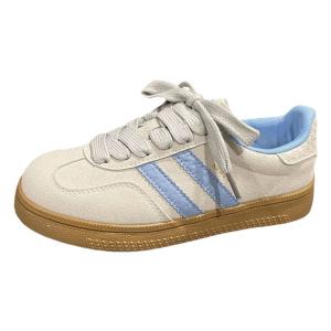 Женские низкие утепленные удобные скейтерские кроссовки Medd, синий