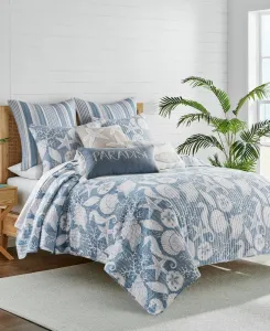 Комплект постельного белья Stillwater Coastal Shore из 3 предметов, размер Full/Queen Levtex, деним