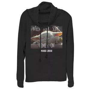 Толстовка для детей «Звёздные войны. Мандалорский малыш Йода» «When Your Song Comes On». Licensed Character