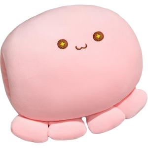 Плюшевая кукла Squidward Tentacles, высота 35 см ZITONG, розовый