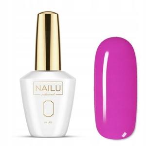 Лак гибридный №324 Hot Purple - 8 мл Nailu