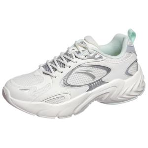 Женские низкие беговые кроссовки Sports Life Collection с амортизацией, цвет Mud Limestone Anta, айвори белый/lime stone