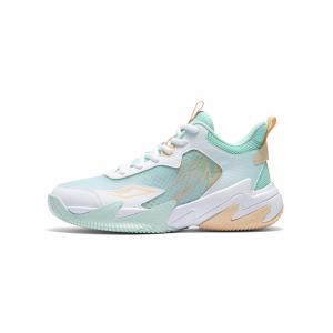 Баскетбольные кроссовки Hummer 2.0 Kids GS Low-top белые/оранжевые 361°Kids, оранжевый