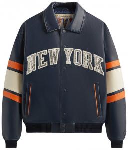 Куртка Kith & AVIREX For The New York Knicks Legend Jacket 'Navy', синий