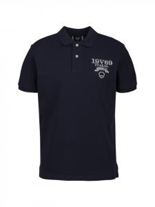 Футболка поло 19v69 Italia, светло-синий