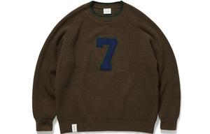 714STREET Свитер унисекс, коричневый