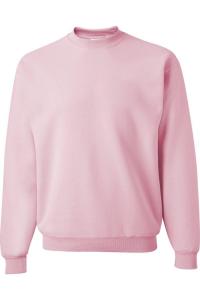 Толстовка с круглым вырезом JERZEES NuBlend, цвет classic pink