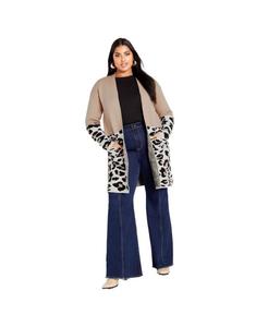 Женские кардиганы Ula Splice AVENUE, Leopard