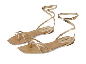 Сандалии Veronica Beard Allegra, Pale Gold Leather