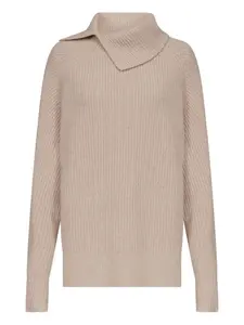 Свитер Cecil в рубчик LouLou de Saison, нейтральный