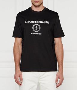 Футболка Armani Exchange Regular Fit, черный / белый