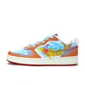 Кроссовки для скейтбординга Court Borough детские унисекс Nike, желтый